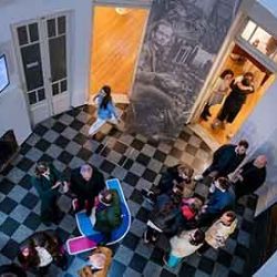 Inauguraron la muestra de Bonfiglioli en la Usina