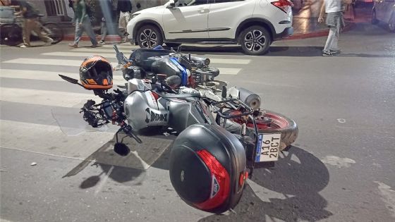 Otro choque de motocicletas dejó tres personas lesionadas