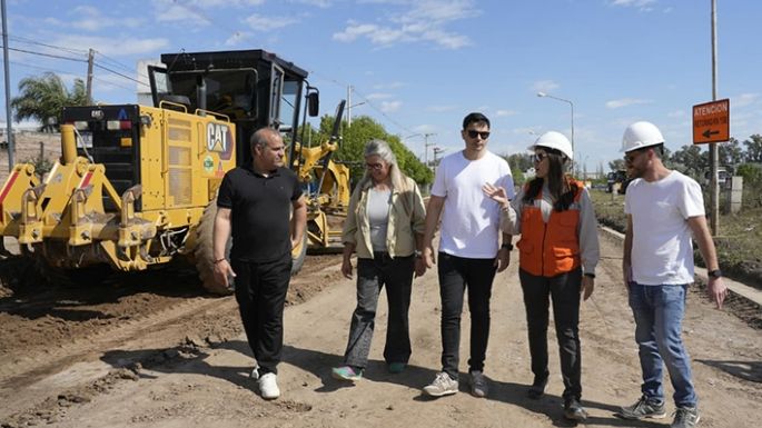 Por otro bulevar en la calle Poretti