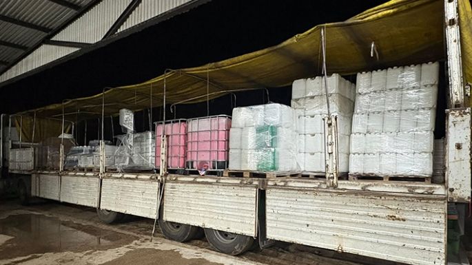 Allanaron y clausuraron empresas de agroquímicos en Pozo del Molle