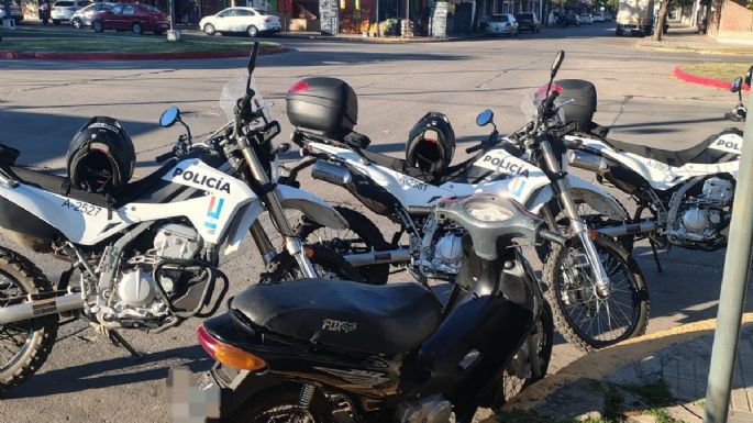 Motociclista fue aprehendido por circular con cocaína 