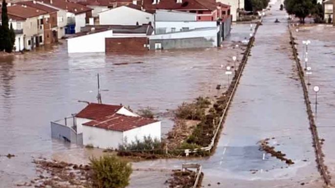 Inundaciones tras un devastador temporal