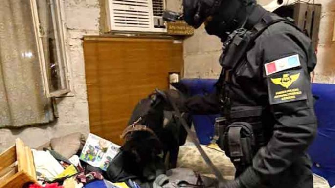 Desbaratan una organización narco: 14 detenidos tras 15 allanamientos