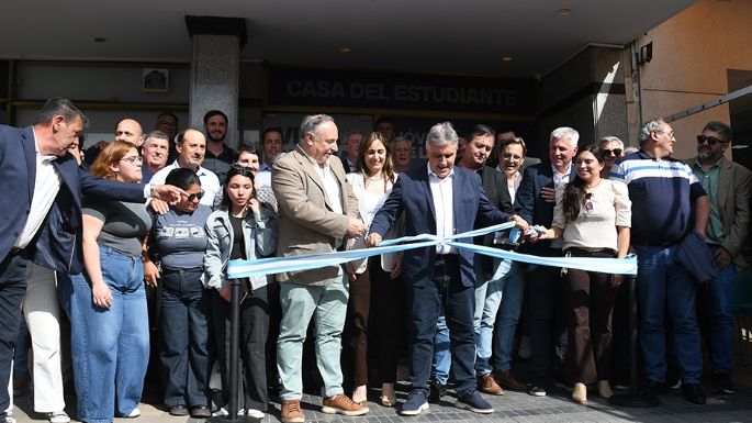 Se inauguró la Casa del Estudiante