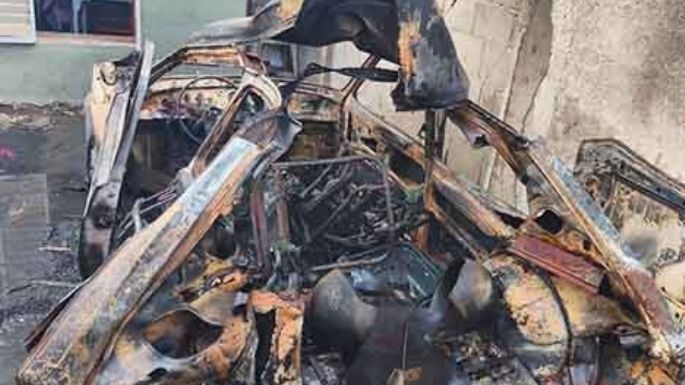 En menos de tres horas, dos autos incendiados