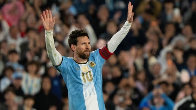 Argentina goleó a Benín en la despedida de Messi
