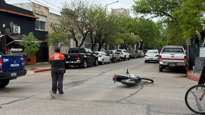 Motociclistas resultaron heridos en dos choques