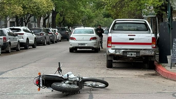 Tres motociclistas heridos en "los accidentes nuestros de cada día"