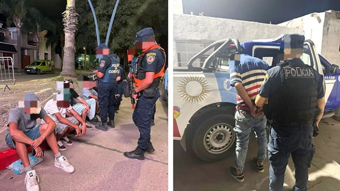 Demoraron a 29 adolescentes y un mayor por causar incidentes