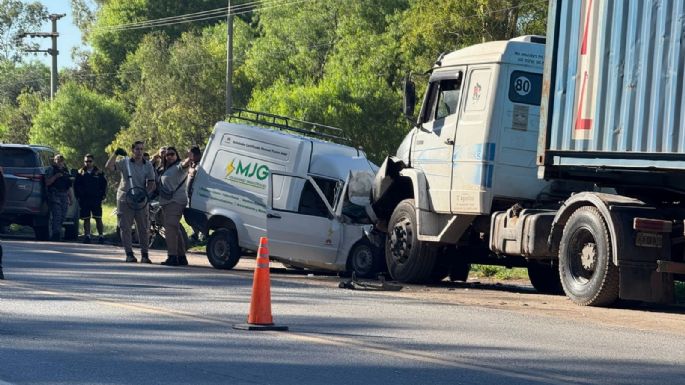 Fuerte choque en un acceso de Villa María
