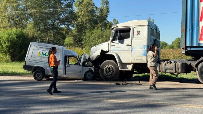 Fuerte choque en un acceso de Villa María
