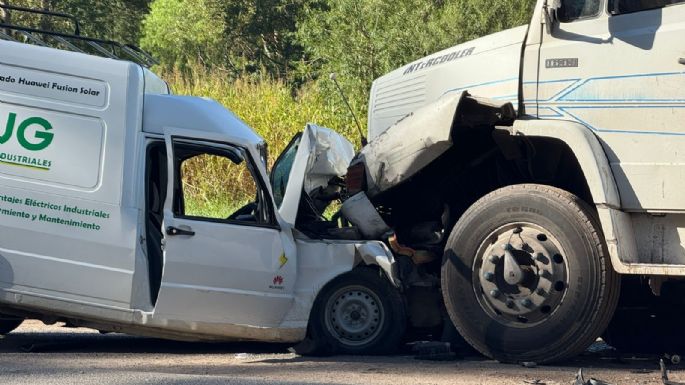 Fuerte choque en un acceso de Villa María