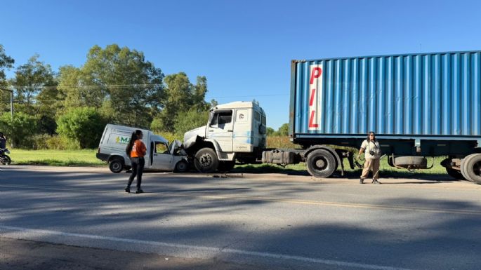 Fuerte choque en un acceso de Villa María