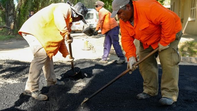 Pavimentan en nueve cuadras de Las Playas