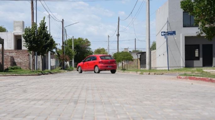 Terminó el adoquinado en calles complicadas del Bello Horizonte