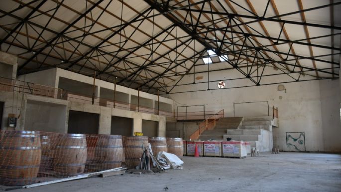 Pintan en vivo en el futuro Mercado Colón