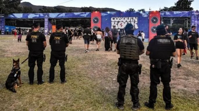 Secuestraron 16 mil dosis de drogas en el Cosquín Rock