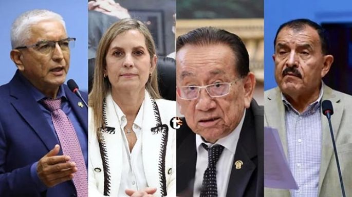 Cuatro candidatos a suceder al destituido presidente Jerí