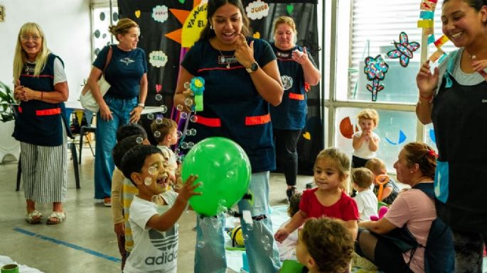 Más de 850 niños y niñas empezaron el ciclo lectivo en los jardines maternales municipales