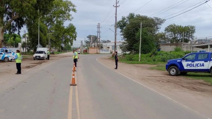 Intensificaron los controles de tránsito en Villa Nueva