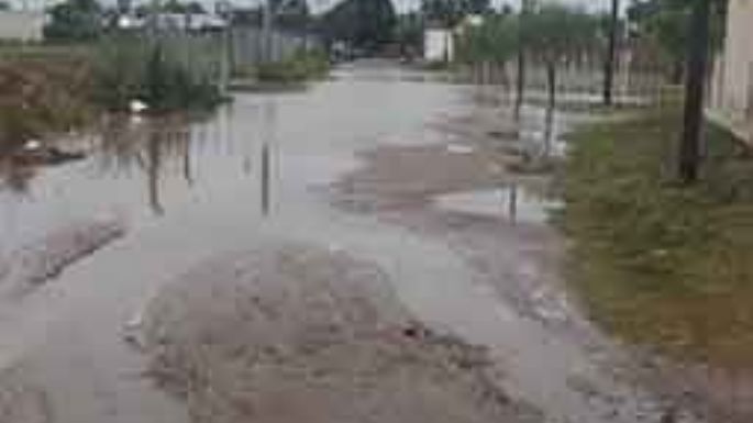“Caen dos gotas y la calle se vuelve intransitable”
