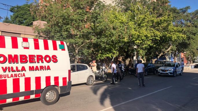 Violencia tras un choque menor en Villa María: un hombre terminó con lesiones en el rostro