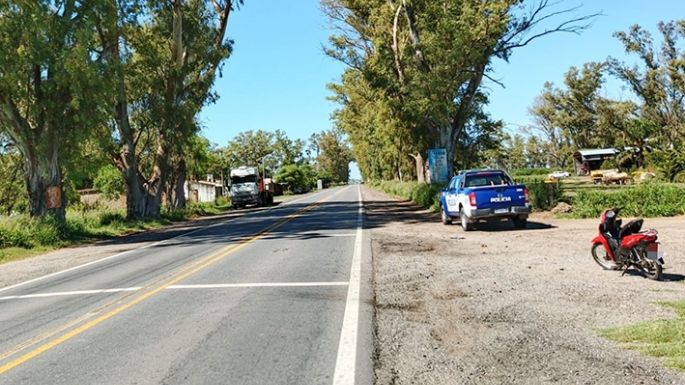 Motociclista en grave estado