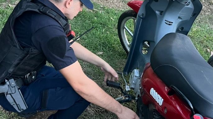 Recuperan cinco motos robadas: una fue sustraída hace diez años
