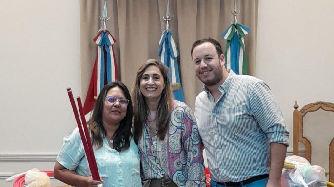 Entregaron elementos deportivos a 24 escuelas rurales