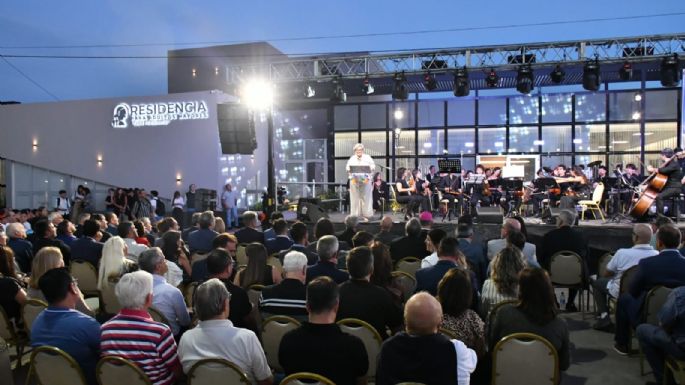 inauguran la Residencia Papa Francisco en Tío Pujio