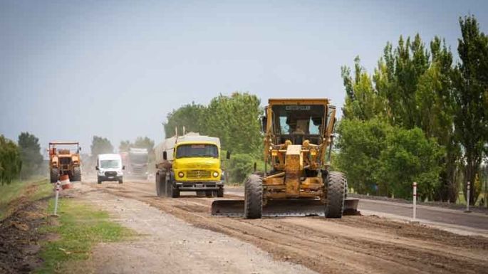 Avanzan las obras en la ruta 6