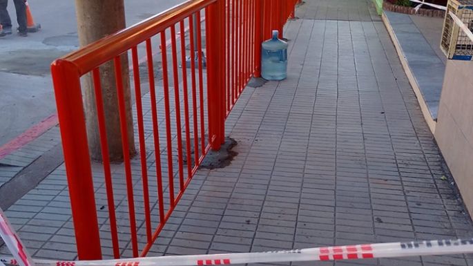 Trabajo para dar más seguridad en el ingreso a la escuela Juan Bautista Alberdi
