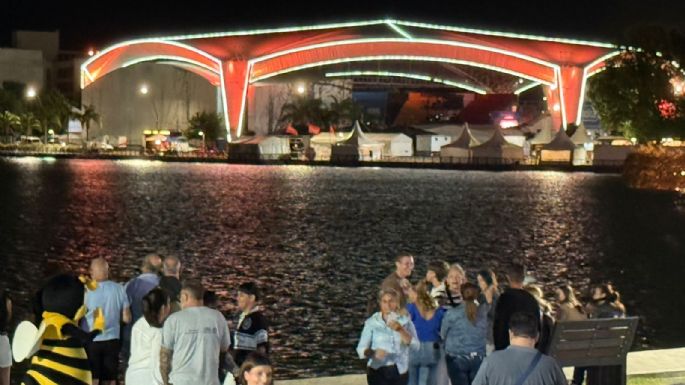 Inauguraron la iluminación ornamental del Anfiteatro