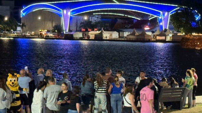Inauguraron la iluminación ornamental del Anfiteatro
