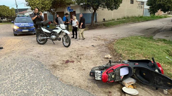 Dos accidentes de tránsito y varios heridos, entre ellos menores