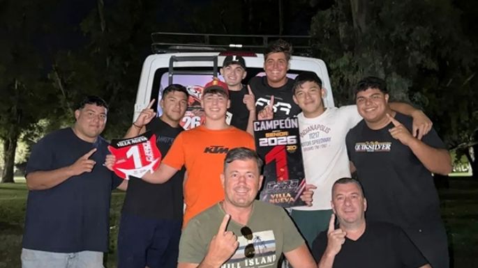 Cinco campeones en el Parque