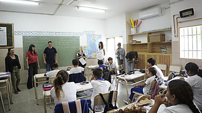 Se renovó la escuela Estrada