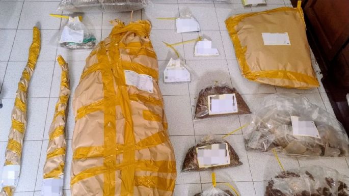 Intentó atentar contra su vida y hallaron 10 kg de cannabis en su casa