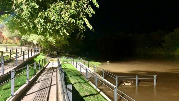 Subirá el nivel del afluente y piden tomar precauciones