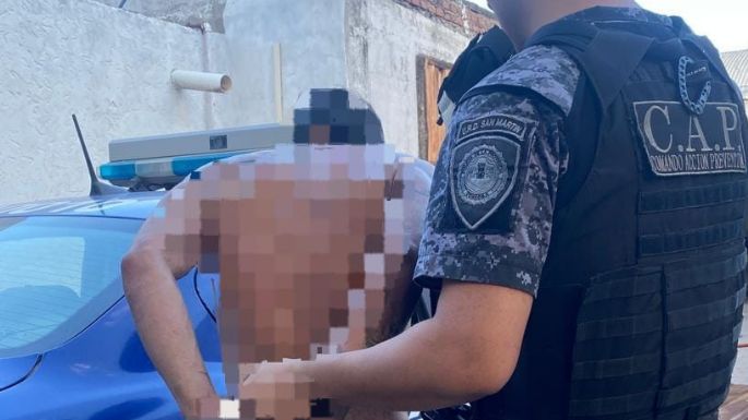 Un hombre fue detenido por agredir a vecinos durante una discusión