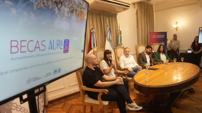 Comenzó la notificación a los 500 beneficiarios de las becas educativas AURA