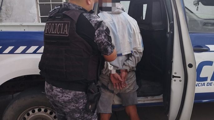 Lo atraparon cuando robaba en una obra en construcción