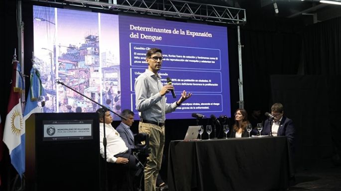 Dengue: la ciudad fue sede de un seminario internacional