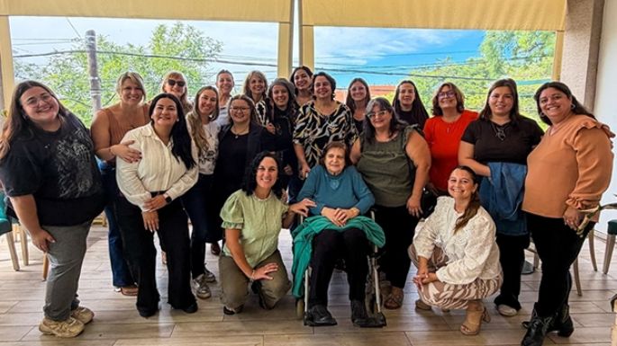 Un encuentro con trabajadoras rurales
