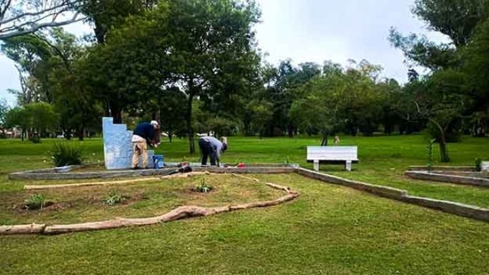 Tareas de mantenimiento en el Parque Municipal