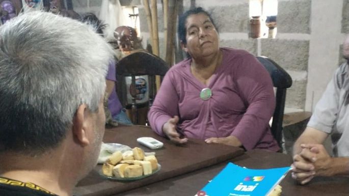 Restituyen restos aborígenes al cementerio San José