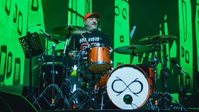 Falleció el primer baterista de Los Piojos, Daniel Buira