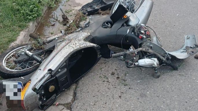 Falleció una joven  tras caer de una moto