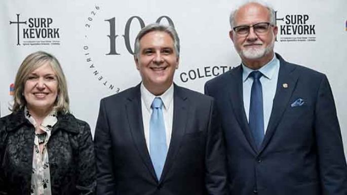 Llaryora participó de los 100 años de vida de la colectividad armenia