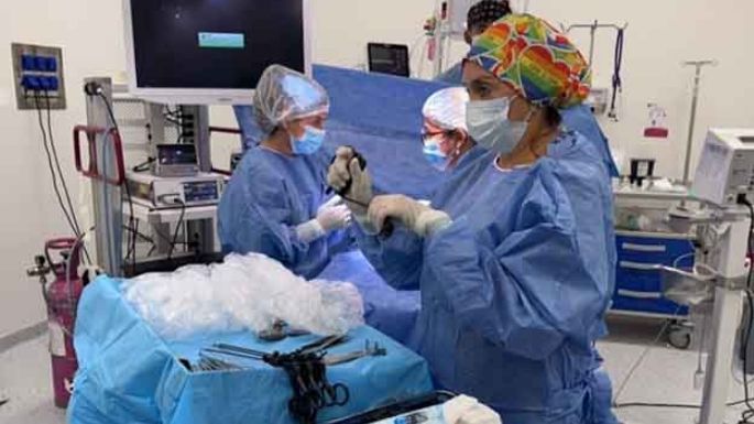 Primeras cirugías digestivas en neonatos por vía laparoscópica